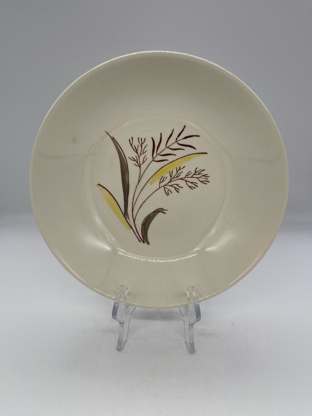 Vintage 1950's Duncan Hines Stetson Wheat Pattern Serving Bowl Dish